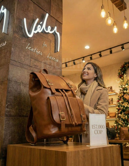 Morral VLZ Cuero Legítimo Más Deseado – Oferta Especial 80% OFF Solo Hoy🎁